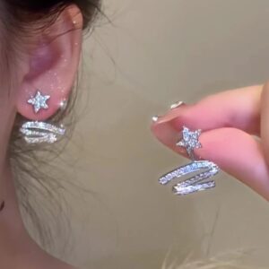 Star earrings