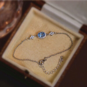 Azure Heart Bracelet